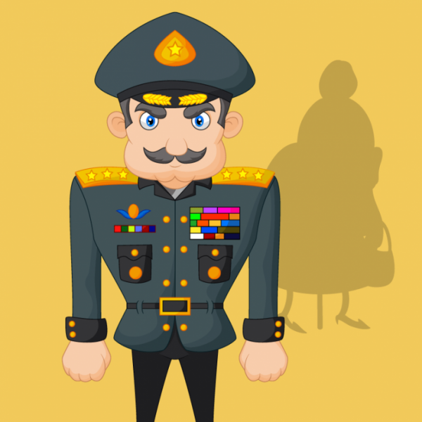 Генерал для детей