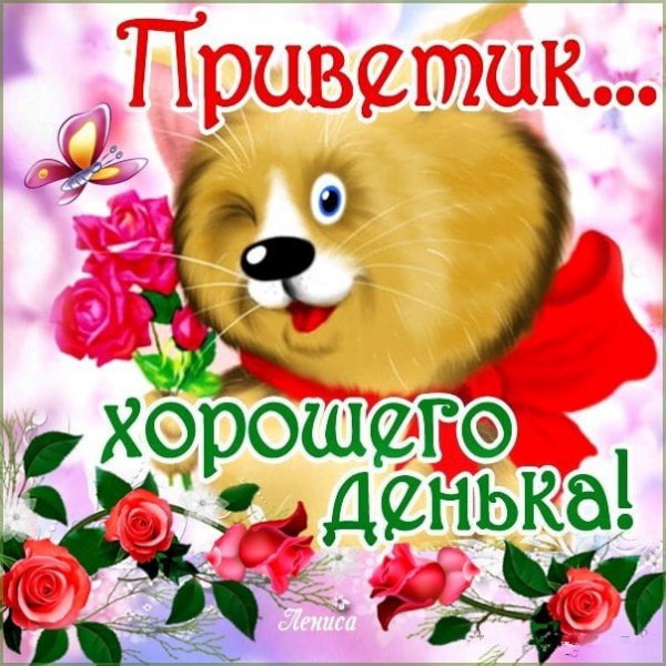 Приветик хорошего дня