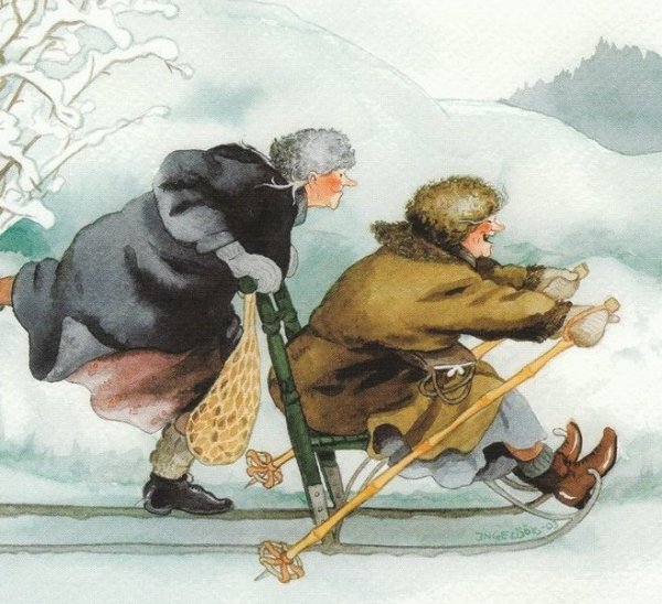 Финская художница Инге лёёк.