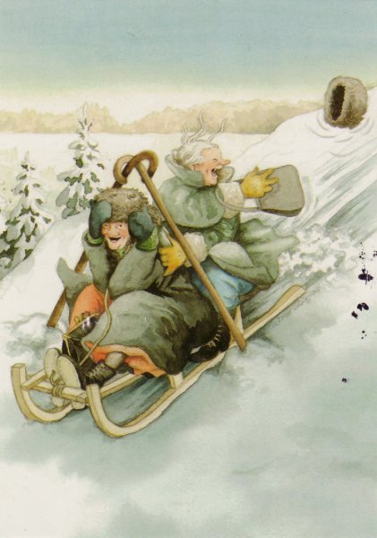 Финская художница Инге лёёк (Inge löök)