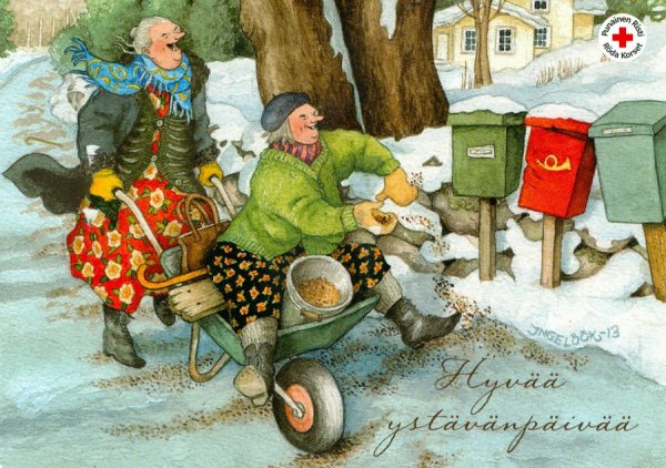 Старушки-веселушки зимой