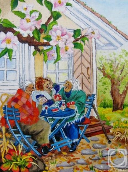 Веселая бабушка