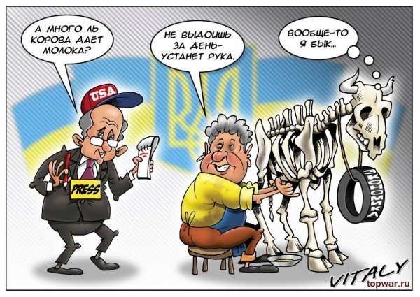 Прикольные карикатуры про Украину