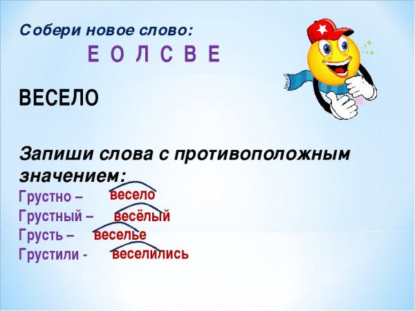 Работа работа со словарными словами в начальной школе
