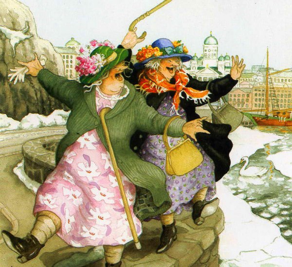 Бабушки подружки