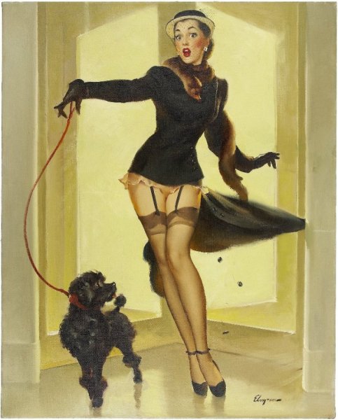 Художник Джил Элвгрен (Gil Elvgren)
