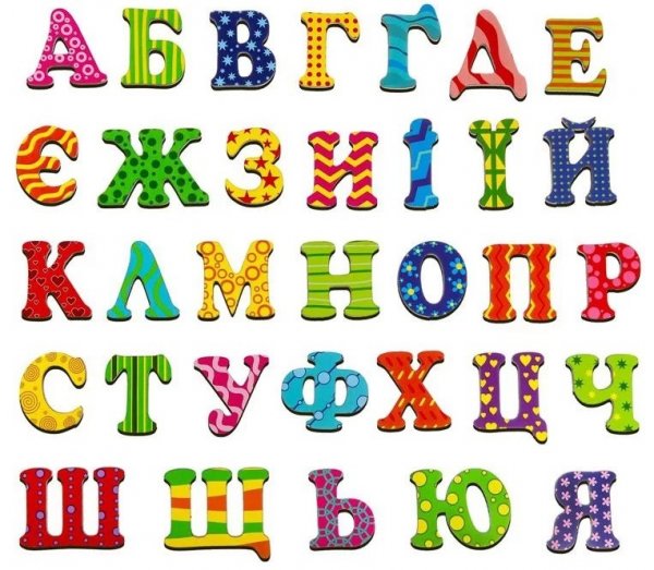 Алфавит и буквы