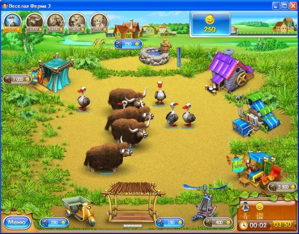 Игра весёлая ферма 1