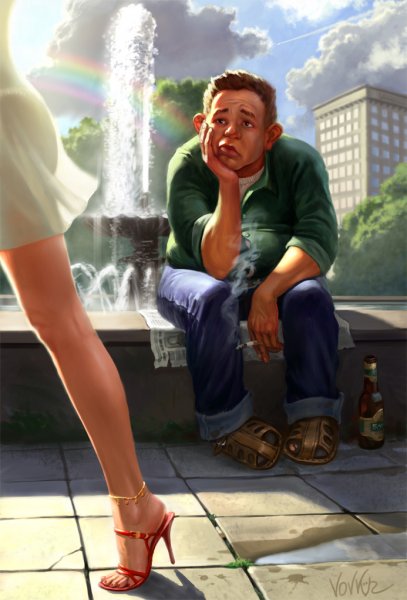 Прикольные рисунки людей