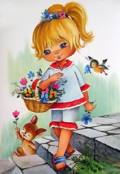 Лавочка мультяшная