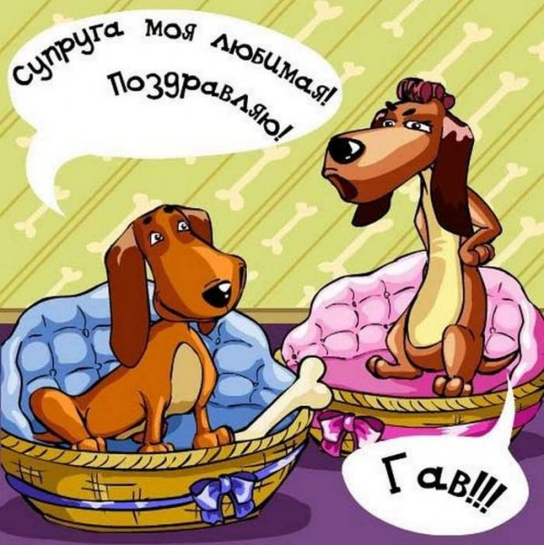 Забавные открытки с 8 марта