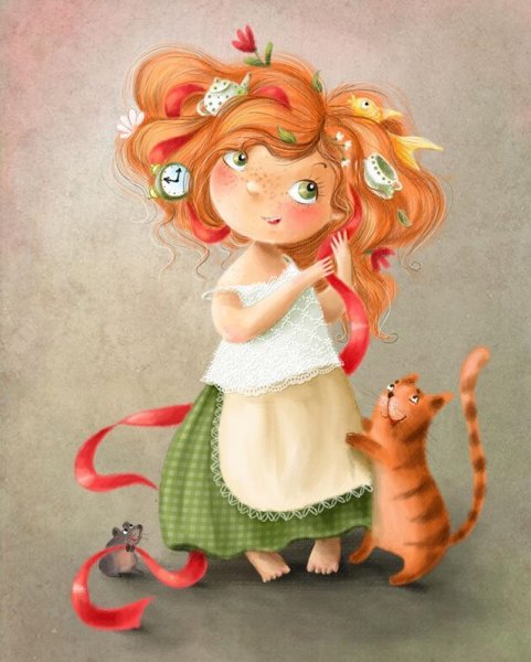Иллюстрации Элины Эллис Elina Ellis