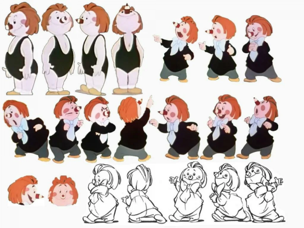 Карандаш Веселые человечки