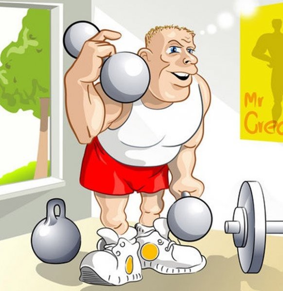 Открытка спортсмену
