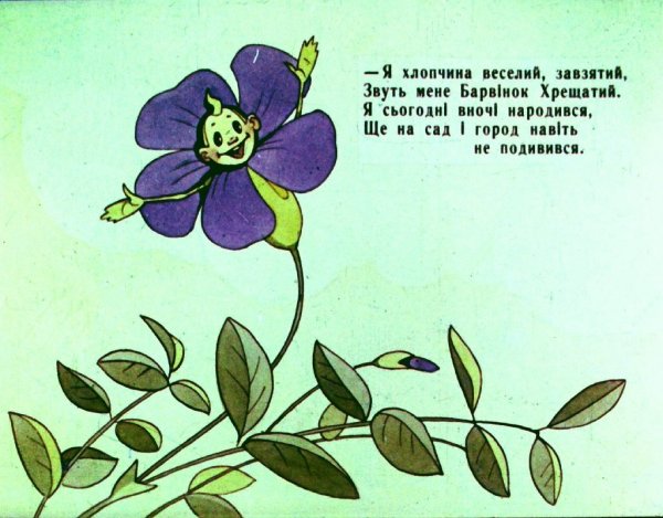 Детская сказка где фигурирует Барвинок