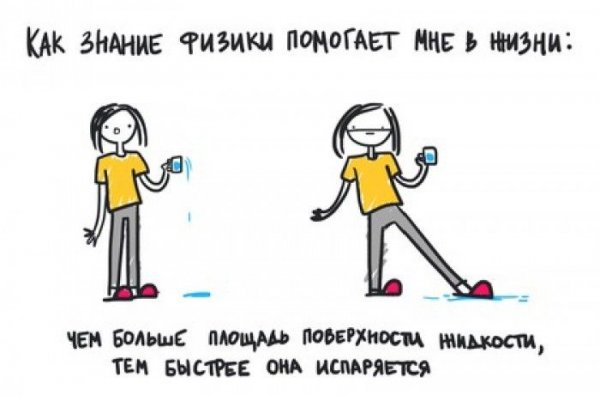 Анекдоты про физику смешные