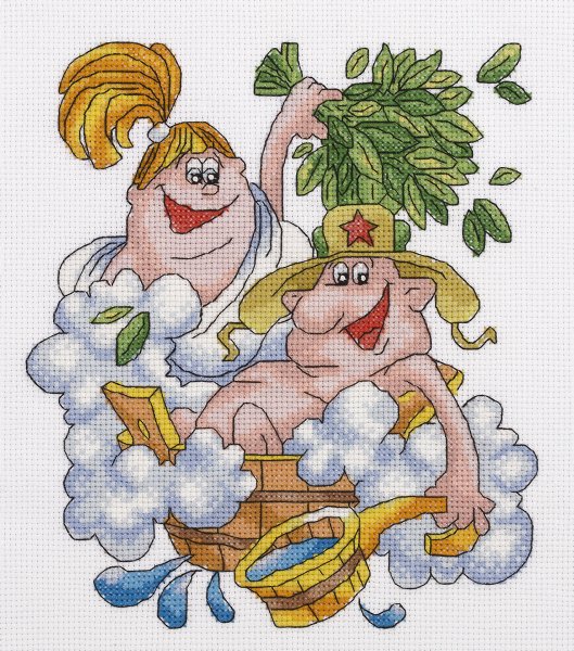 Вышивка баня
