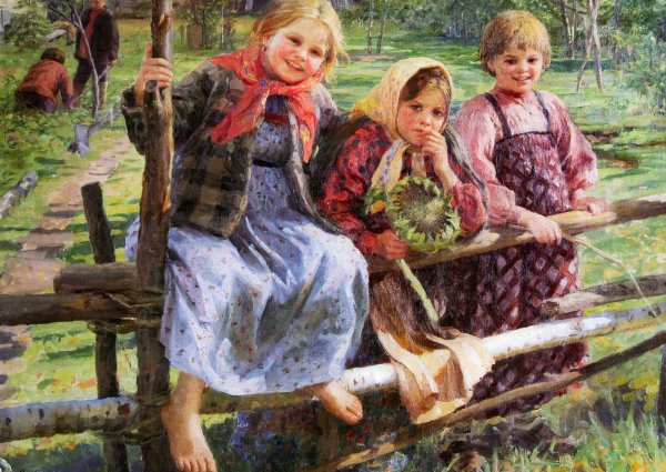 Сказочные жители деревни