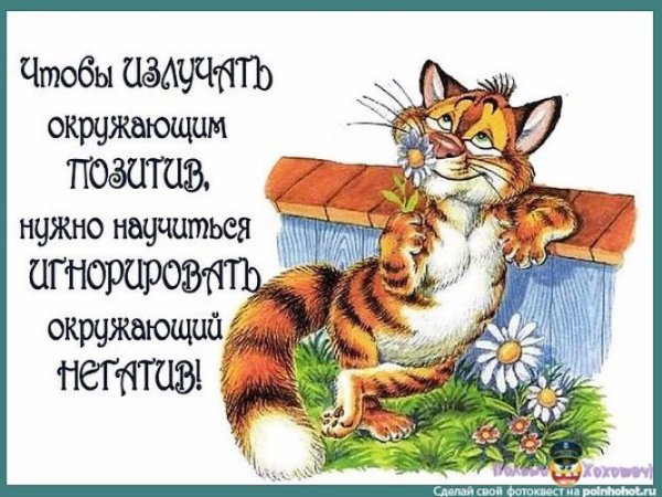 Пожелания позитива и оптимизма