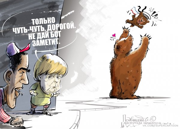 Санкции карикатура