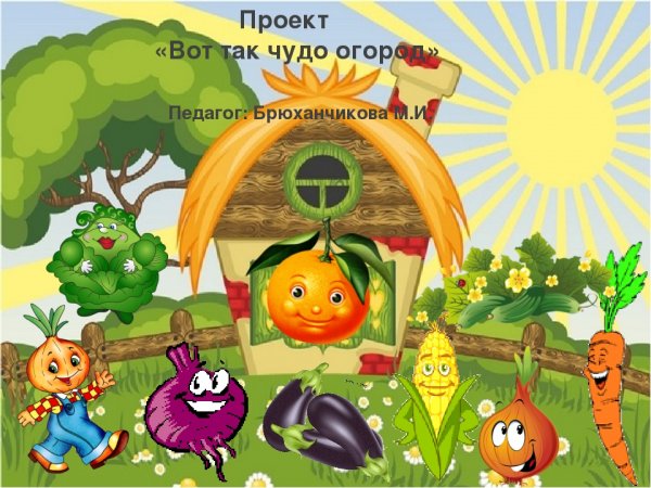 Веселый огород