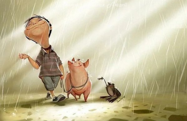 Позитивные рисунки