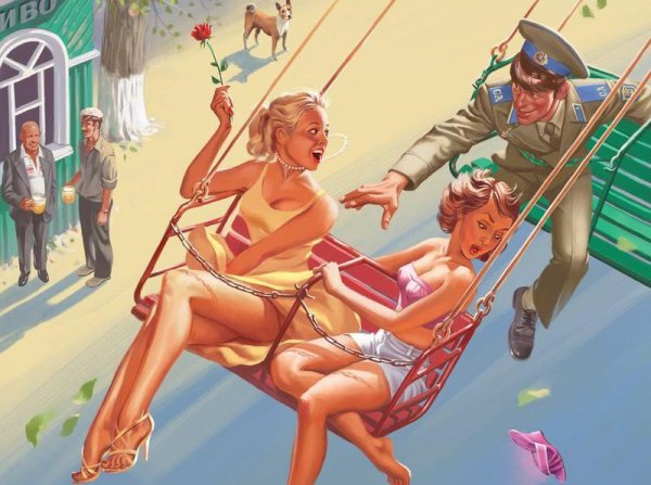 Художник пин ап Барыкин