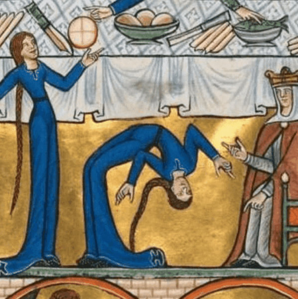 Средневековые миниатюры приколы