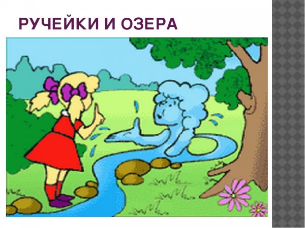 Игра ручейки и озера