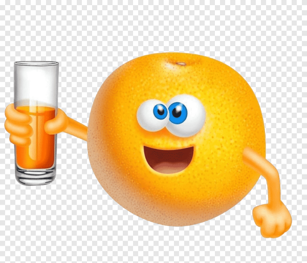 Апельсин смайлик
