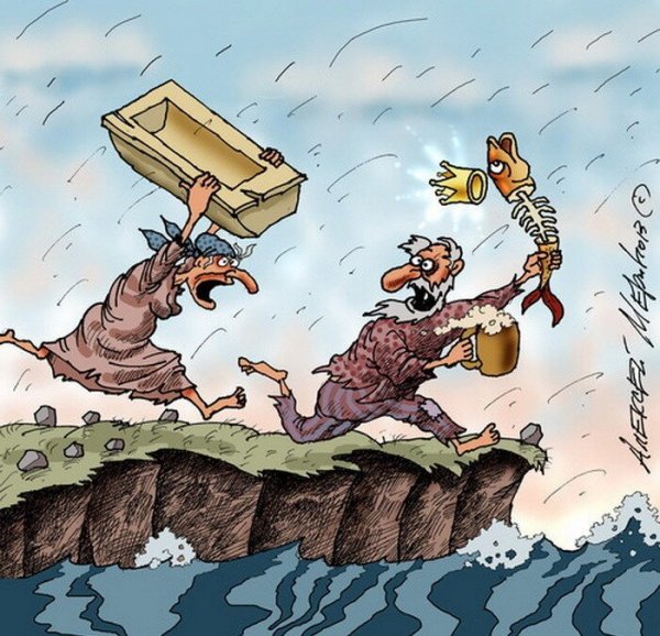 Юмористическая карикатура