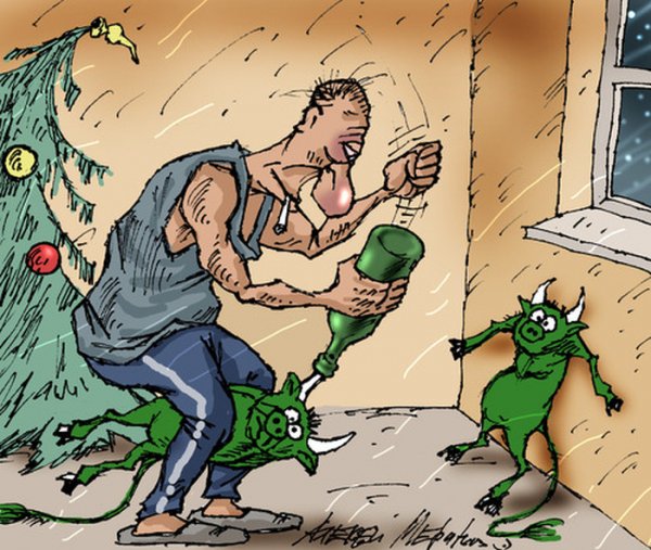 Алексей Меринов карикатуры