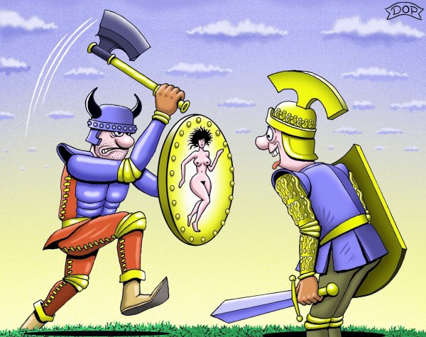 Похабные карикатуры