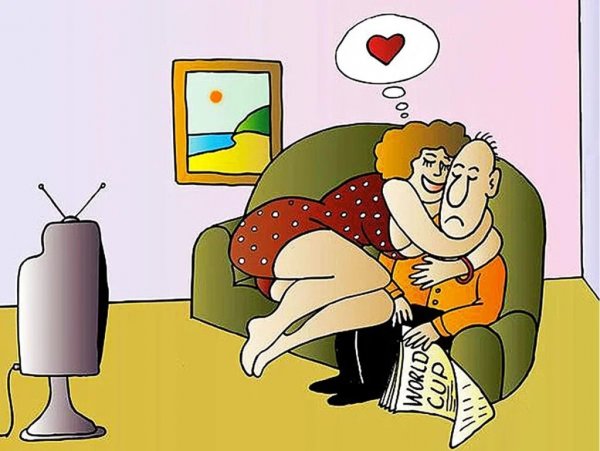Карикатуры на семейную жизнь
