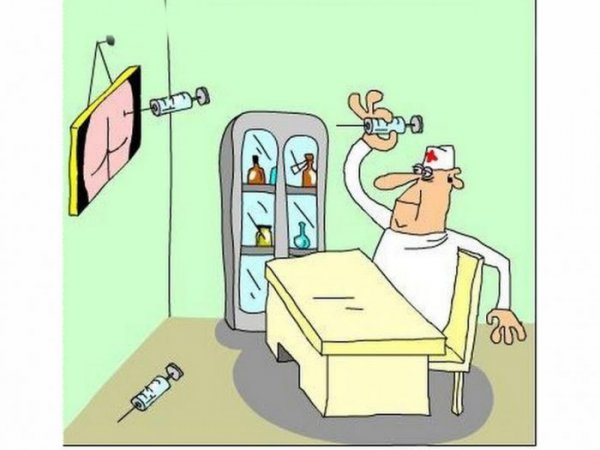 Карикатуры на медиков
