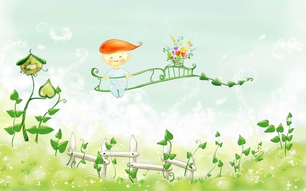 Фон детский сад