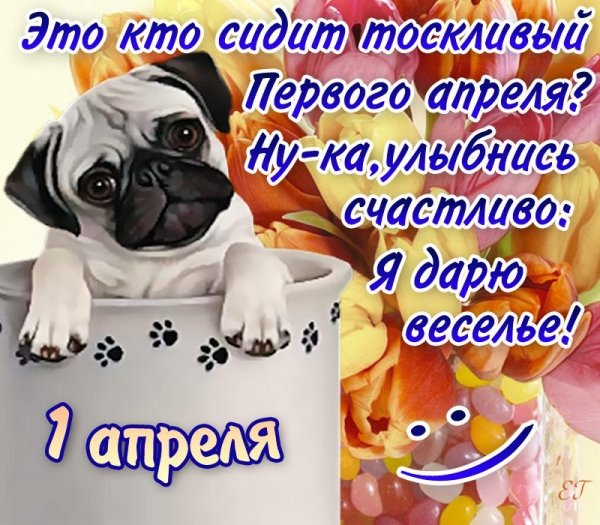 С 1 апреля поздравления прикольные