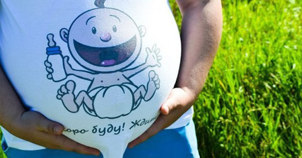 Рисунки на животе у беременных прикольные