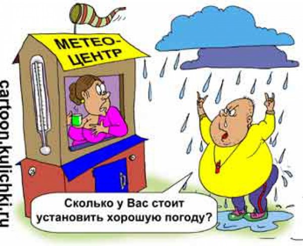 Синоптики карикатура