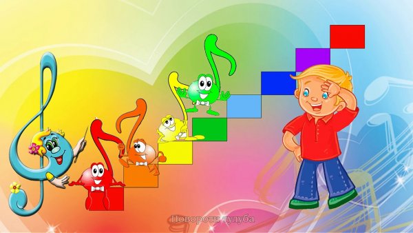Веселые нотки для детей