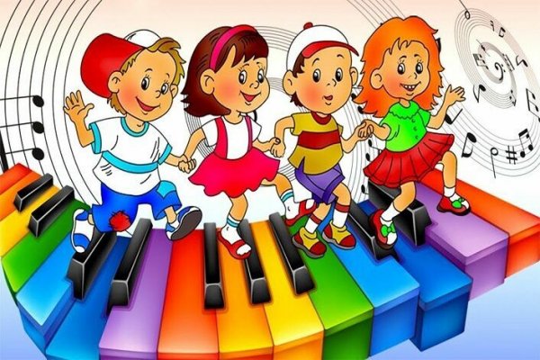 Веселые нотки для малышей
