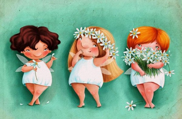 Elina Ellis illustration феи