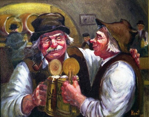 Художник Эдуард конт