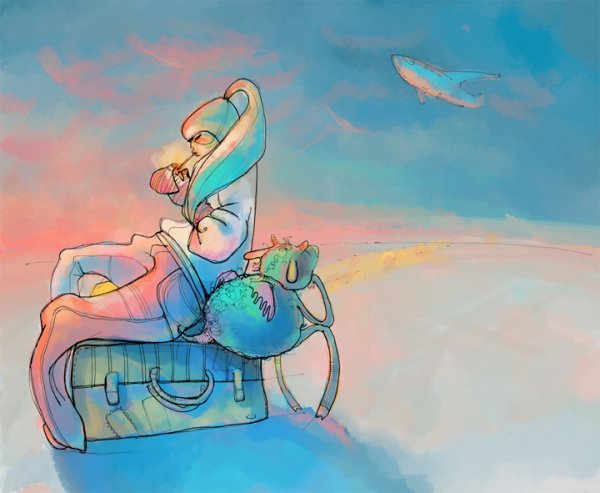 Смешные рисунки про сон