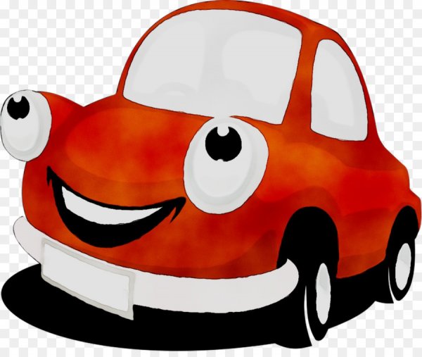 Мультяшный автомобиль
