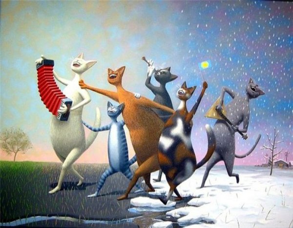 Вечеринка мартовские коты