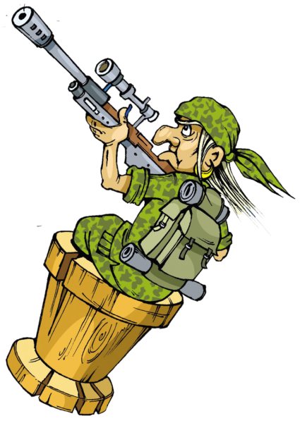 Мультяшные военные