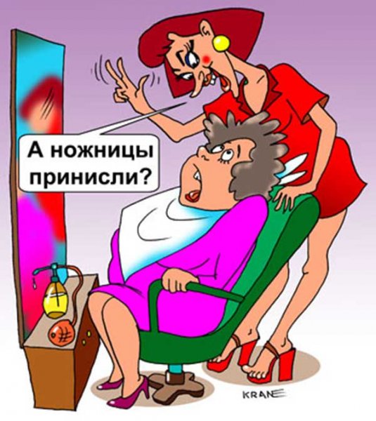 Приколы про парикмахеров