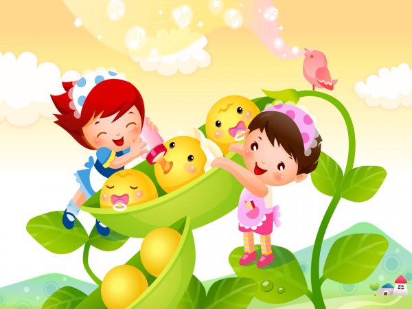 Фоны для детского сада с детками