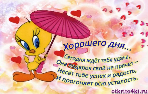 Поздравление с добрым днем